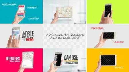 Videohive Mobile Display For App Promo 11474613