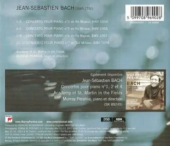 Murray Perahia - J.S. Bach: Piano Concertos Nos. 3, 5, 6 & 7 (2002)