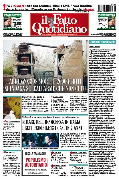 Il Fatto Quotidiano (07-04-10)