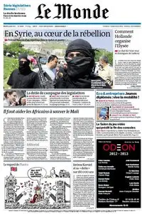 Le Monde et Supplément Economique du Mardi 5 Juin 2012