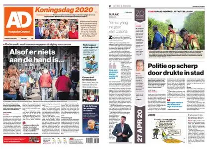 Algemeen Dagblad - Zoetermeer – 27 april 2020