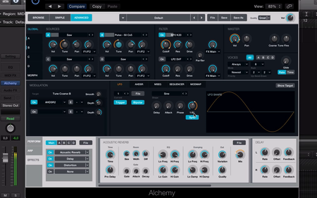 Special FX Sound Design In Logic Pro 10.2 / Alchemy (2015)