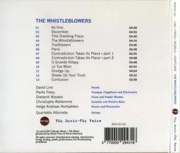 David Linx, Paolo Fresu, Diederik Wissels - Heartland - The Whistleblowers (2015) {Bonsaï Music-Tük Music BON151101}