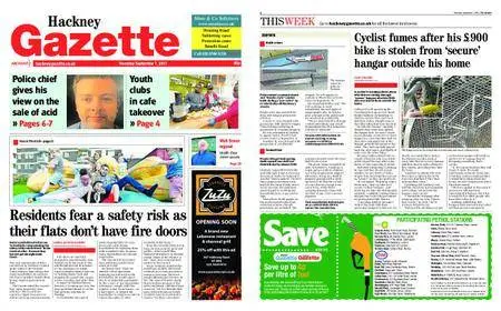 Hackney Gazette – September 07, 2017