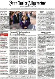 Frankfurter Allgemeine Zeitung vom Montag, 14. Oktober 2013