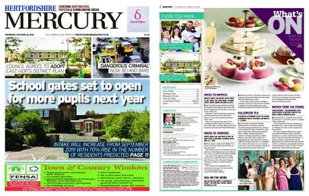 Hertfordshire Mercury Buntingford and Royston – October 25, 2018