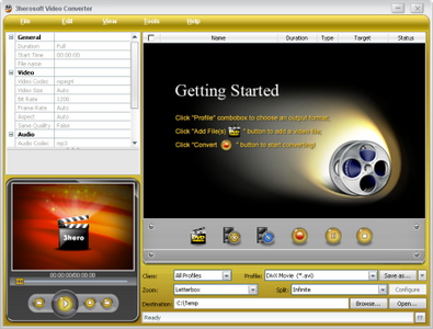 3herosoft Video Converter v3.3.2.1030