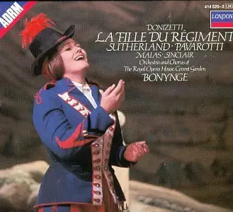 Donizetti: La Fille du Régiment - Sutherland, Pavarotti, Malas, Sinclair [Bonynge] [2 CD]