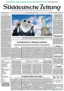 Süddeutsche Zeitung vom Dienstag, 15. Oktober 2013
