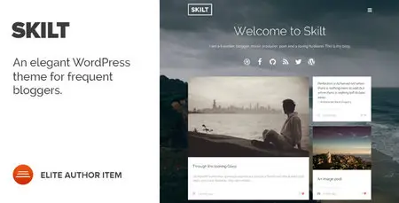 ThemeForest - Skilt v1.0.8 - A WordPress theme for Frequent Bloggers