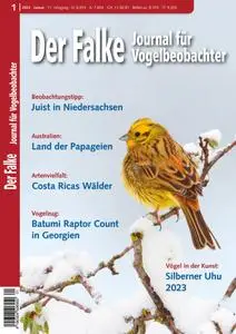 Der Falke Journal für Vogelbeobachter - Januar 2024