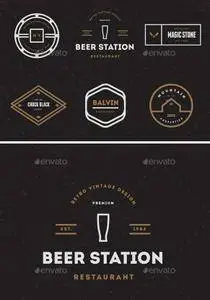 GraphicRiver - Vintage Labels & Badges / Logos V20