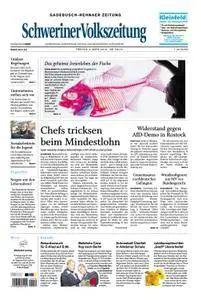 Schweriner Volkszeitung Gadebusch-Rehnaer Zeitung - 09. März 2018