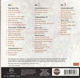 Stan Getz - Quintets: The Clef & Norgram Studio Albums (1952-1955) {3CD Set Verve-Hip-O Select B0014657-02 rel 2011}