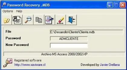 XaviWare Password Recovery .MDB 2.5 Multilingual 