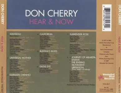 Don Cherry - Hear & Now (1977) {Atlantic--Wounded Bird WOU8217 rel 2007}
