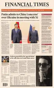 Financial Times Middle East - 16 September 2022