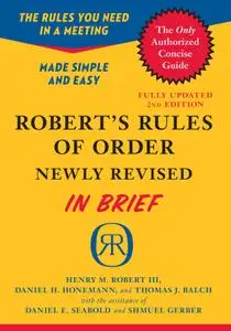 Robert's Rules of Order Newly Revised In Brief, 2nd Edition