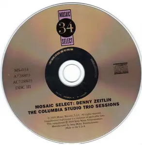 Denny Zeitlin - Mosaic Select, The Columbia Studio Trio Sessions (2009) {3CD Set, Mosaic MS-034 rec 1964-1967}