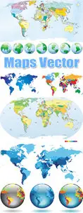 World Maps Vector