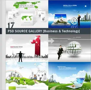 PSD Source Gallery - Business & Technology (Volume 17)