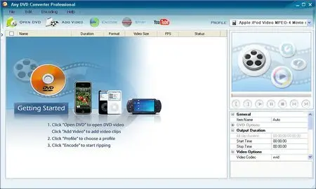 Any DVD Converter Professional 4.0.5 Multilingual