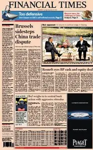 Financial Times Europe September 20 2012