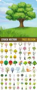 Stock Vector - Tree Design