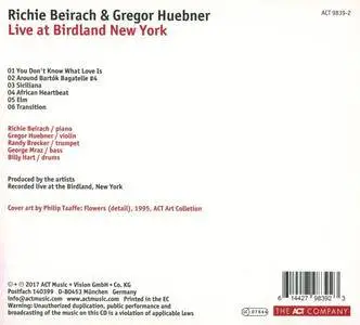 Richie Beirach & Gregor Huebner - Live at Birdland New York (2017)