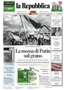 la Repubblica - 4 Giugno 2022