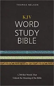 KJV, Word Study Bible, Hardcover, Red Letter Edition: 1,700 Key Words that Unlock the Meaning of the Bible