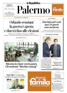 la Repubblica Palermo - 20 Aprile 2021