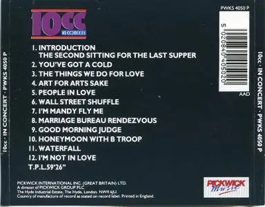 10cc - Live in Concert (1977)