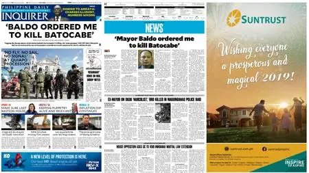 Philippine Daily Inquirer – January 05, 2019