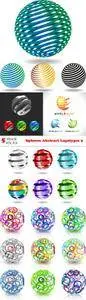 Vectors - Spheres Abstract Logotypes 9