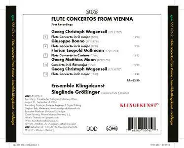 Sieglinde Größinger & Ensemble Klingekunst - Wagenseil, Bonno, Gassmann & Monn: Flute Concertos (2017)