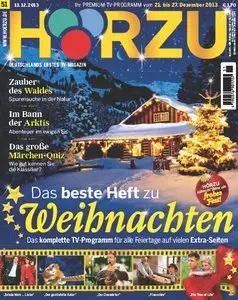 Hörzu Fernsehzeitschrift No 51 vom 21 bis 27 Dezember 2013