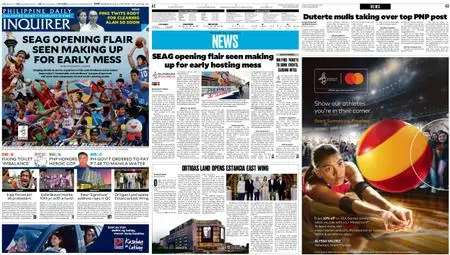 Philippine Daily Inquirer – November 30, 2019