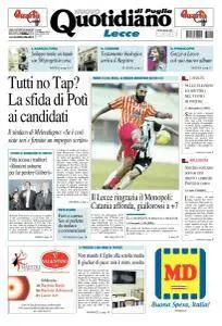 Quotidiano di Puglia Lecce - 19 Febbraio 2018