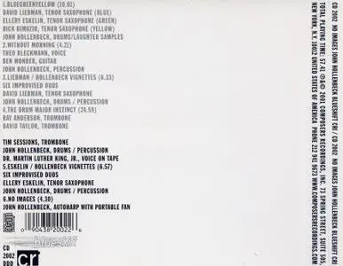 John Hollenbeck - No Images (2001) {Blueshift--CRI CD2002} ‎