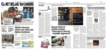 Het Belang van Limburg – 19. oktober 2020