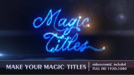 Magic Titles - Project for After Effects (VideoHive)