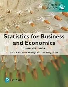 Statistics for Business and Economics, Global 13th Edition