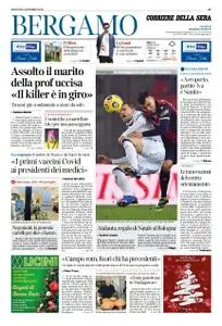 Corriere della Sera Bergamo – 24 dicembre 2020