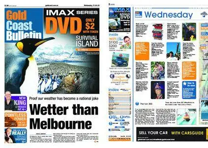 The Gold Coast Bulletin – April 21, 2010