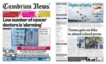 Cambrian News Arfon & Dwyfor – 06 July 2023