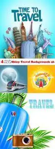 Vectors - Shiny Travel Backgrounds 46