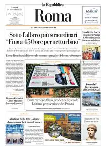 la Repubblica Roma - 24 Novembre 2023