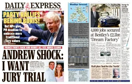Daily Express – January 27, 2022