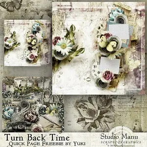 Mini Scrap Kit: Turn Back Time